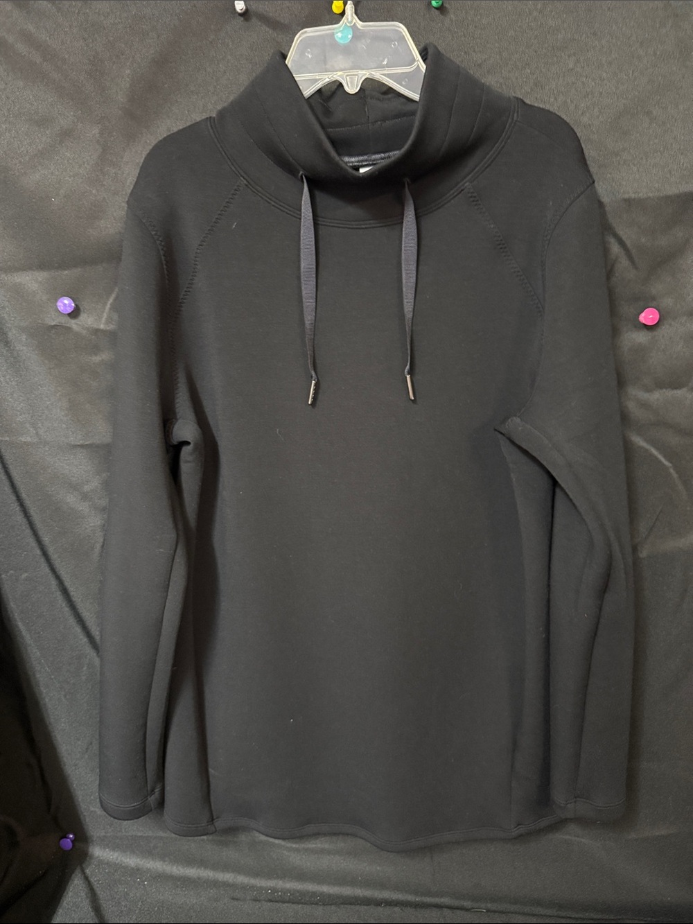 SPANX Black Essential Pullover Top